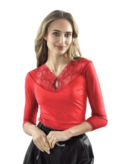 Dámska blúzka Danita red plus - ELDAR