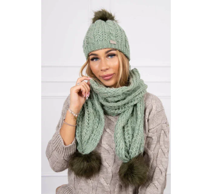 Dámská souprava model 18747368 light khaki - K-Fashion Dámská souprava model 18747368 light khaki - K-Fashion