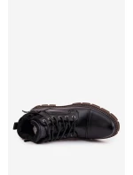 Buty Zimowe Męskie Wrangler 20253035.11A Ciemnobrązowe