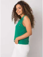 Dámsky top DHJ TP 13317.25P tmavo zelený