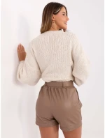 Szorty IT SN model 21421400 ciemny bezowy - FPrice