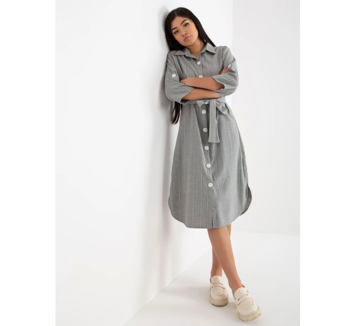 Šaty LK SK 507694.13 sivé