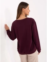 Bluza RV BL model 21717715 bordowy - FPrice