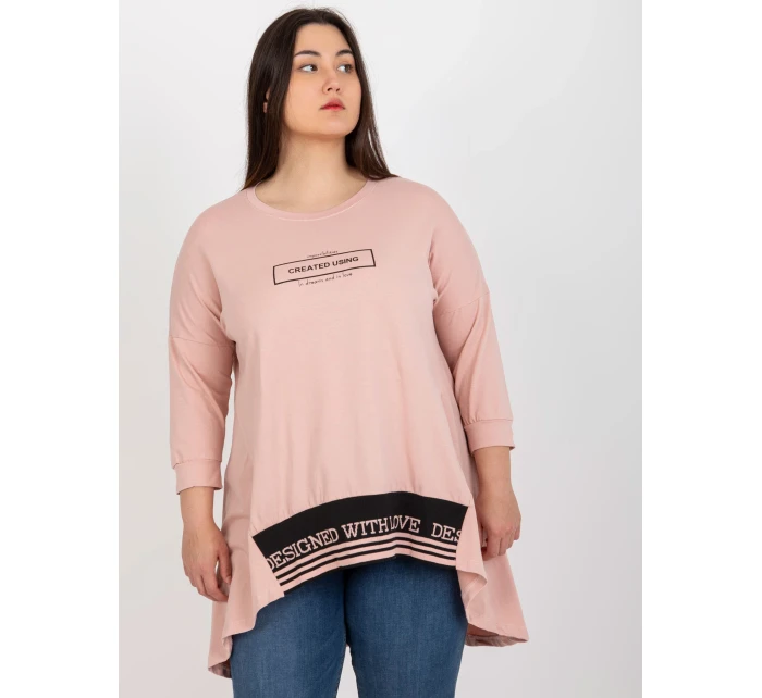 Tunika RV TU 7779.69 svetlo ružová