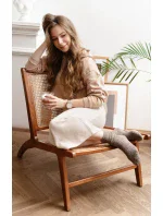 Ponožky 044-003 Melange Beige - Steven Ponožky 044-003 Melange Beige - Steven