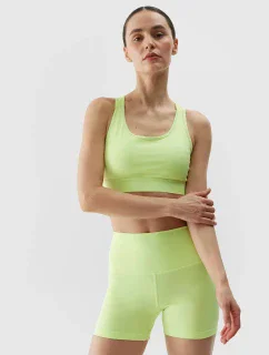 Dámská sportovní podprsenka s  z materiálů  limetková model 20438096 - 4F