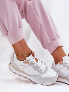 Dámske semišové čižmy Big Star HI-POLY SYSTEM - béžové