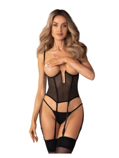 Dámský sexy korzet model 21335094 černý - Obsessive