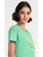 Dámske domáce šaty s krátkymi rukávmi Paula Dámske domáce šaty s krátkymi rukávmi Paula