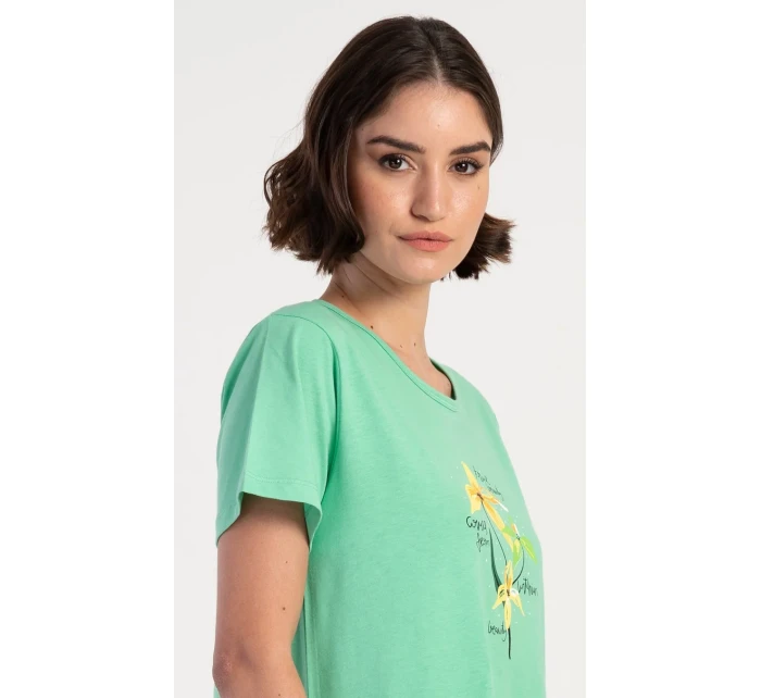 Dámske domáce šaty s krátkymi rukávmi Paula Dámske domáce šaty s krátkymi rukávmi Paula