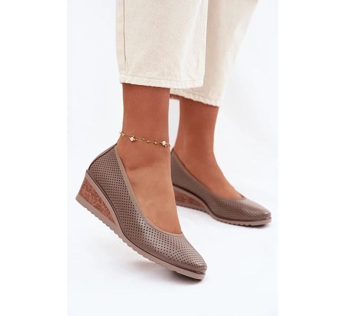 Topánky na polpäte model 226087 Step in style Topánky na polpäte model 226087 Step in style