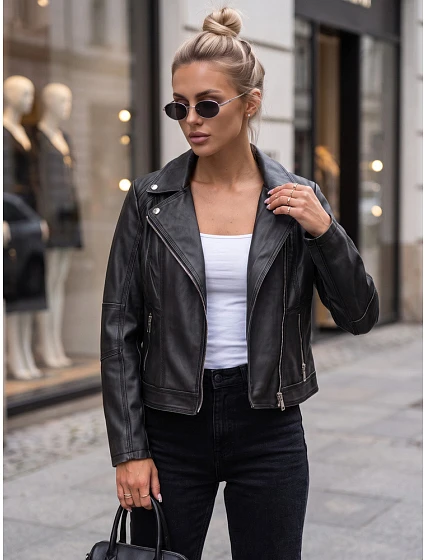 Kurtka damska czarna model 22371667 - FashionStreet