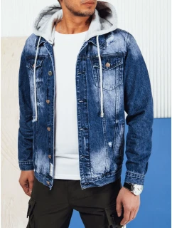 FashionStreet pánska tmavomodrá džínsová bunda TX4690