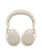Jabra Evolve2 85 UC Stereo slúchadlá do uší Link380a, béžová