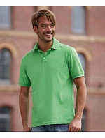 JN Pánské žerzejové elastické polo 02.0 lime green/white model 22487156 - Daiber