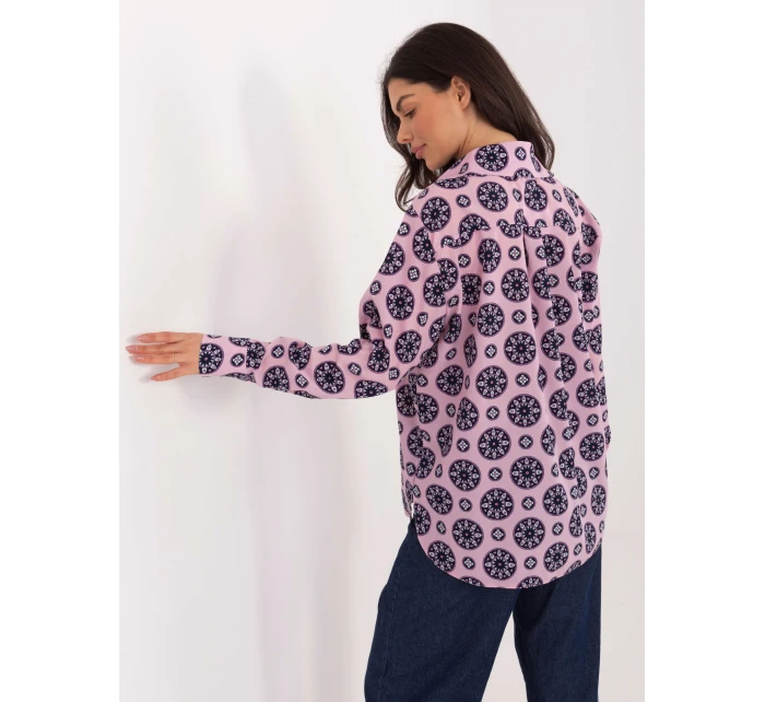 Košeľa LK KS 510190.20P ružová