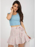 Sukne NM SD AB031.56P biela a ružová