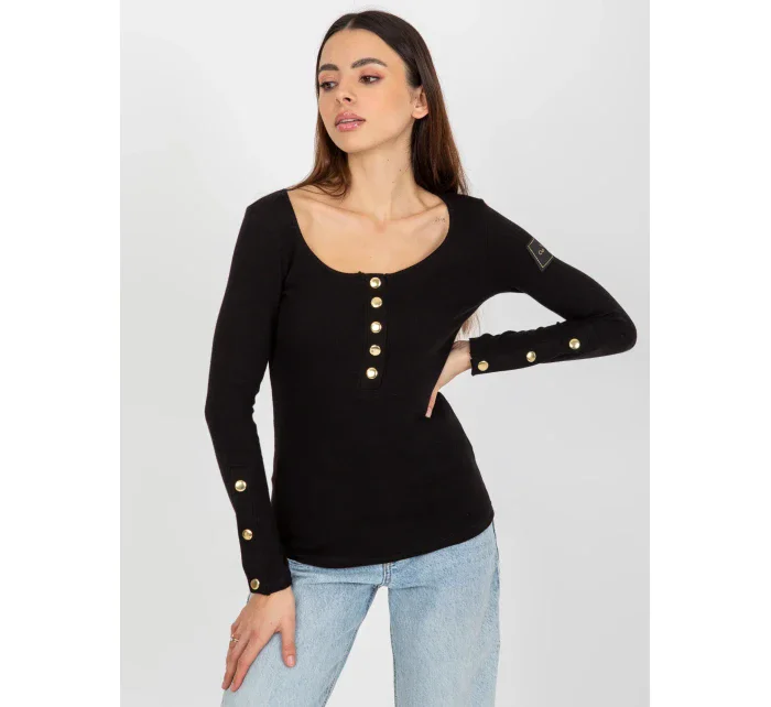 Dámska blúzka TW BZ OB 048.08 čierna - FPrice