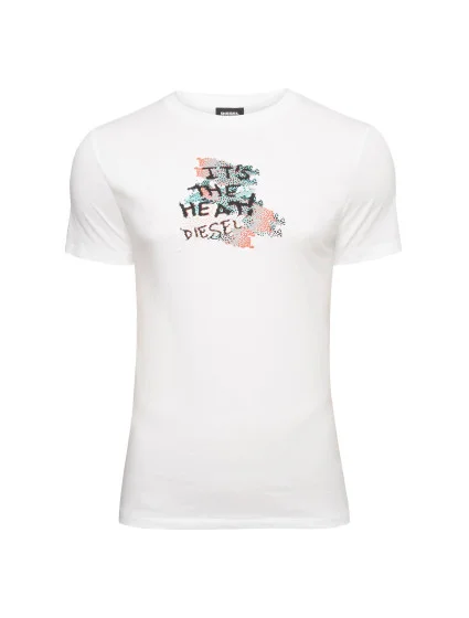 Pánske tričko s krátkym rukávom 00SZU9-0GASC-100 - Diesel