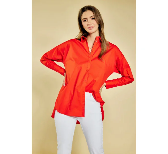 Dámská halenka červená - Stage model 19453712 Dámská halenka červená - Stage model 19453712