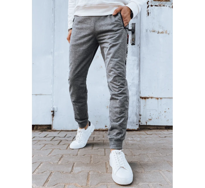 FashionStreet pánske svetlosivé tepláky UX4272