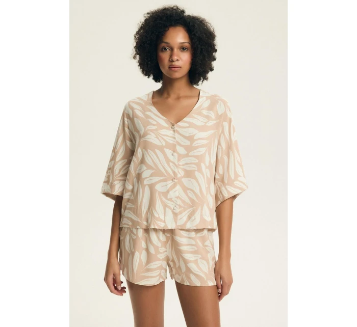 Dámske konvertibilné pyžamo Henderson 43688 Dextra 3/4 S-3XL Dámske konvertibilné pyžamo Henderson 43688 Dextra 3/4 S-3XL