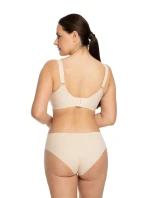 Dámsky športový top Jelly bra comfort beige - JULIMEX Dámsky športový top Jelly bra comfort beige - JULIMEX