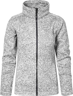 Promodoro 7725 Dámska pletená fleecová bunda 40.7725 heather grey