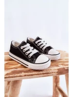 Dziecięce Trampki Klasyczne Czarne Filemon