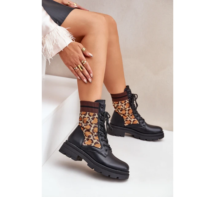 Dámské Botky Workery Se V Černé model 21681597 - Boto Dámské Botky Workery Se V Černé model 21681597 - Boto