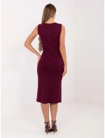 Šaty IT SK 21891.61 burgundy
