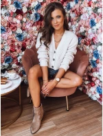 Dámsky svetr SISTERS light beige FashionStreet MY1959z