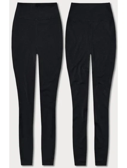 Černé dámské legíny s ozdobnými model 18498144 - J.STYLE