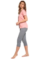 Dámské pyžamo model 18795974 Lisa plus - Cornette Dámské pyžamo model 18795974 Lisa plus - Cornette