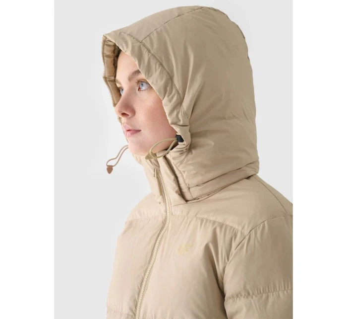 Dámska zimná páperová bunda s prírodnou výplňou 4F 4FWAW24TDJAF481-83S