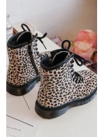 Dětské Botky s Zipem Bežové model 21636505 - Boto