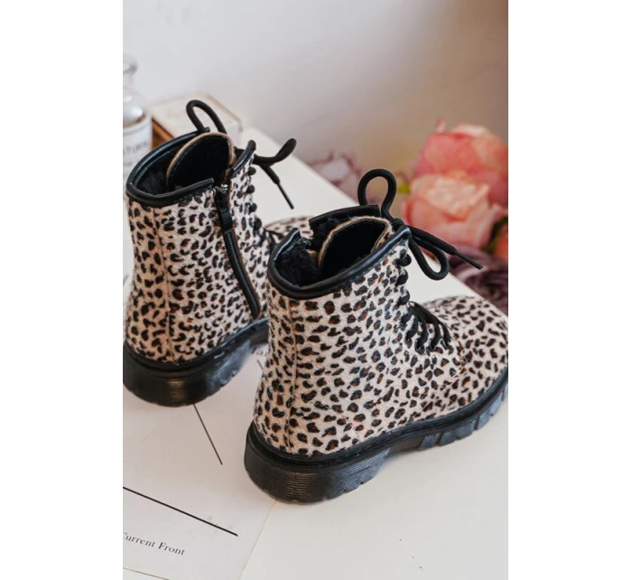 Dětské Botky s Zipem Bežové model 21636505 - Boto