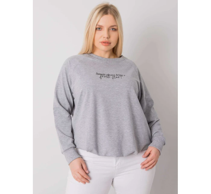 Mikina RV BL 7162.12P šedá Mikina RV BL 7162.12P šedá