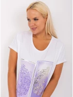 Bluzka RV BZ model 18691566 jasny fioletowy - FPrice Bluzka RV BZ model 18691566 jasny fioletowy - FPrice