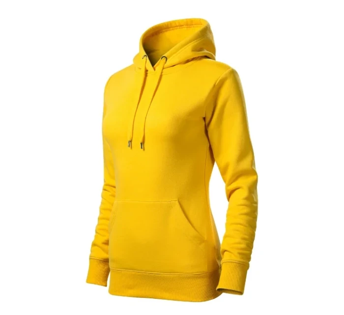 Dámska mikina s kapucňou Cape Free žltá
