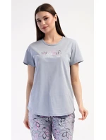 Dámske capri pyžamo Mia