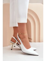 Lodičky na podpätku model 203539 Step in style