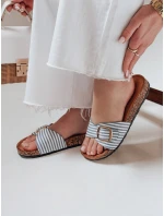 Dámské korkové žabky blue Dstreet model 21989055 - FashionStreet