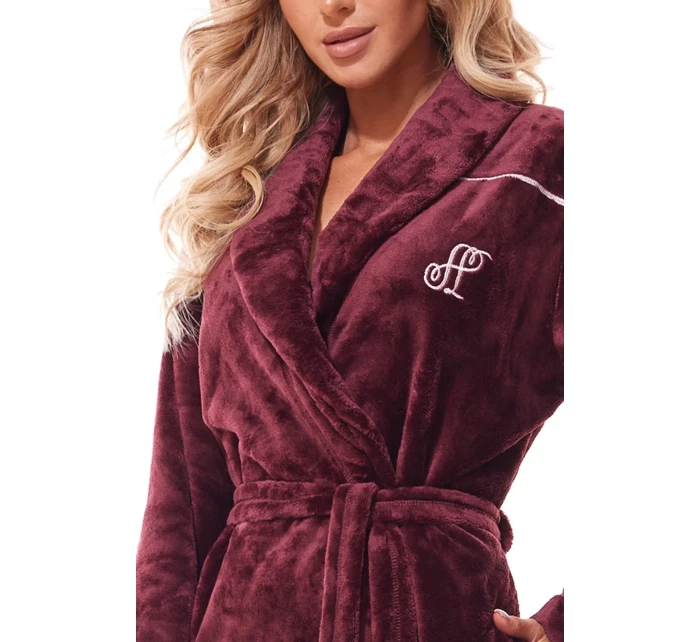 Dámsky župan L&L 2312 Lux long S-2XL Dámsky župan L&L 2312 Lux long S-2XL