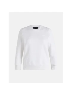 Mikina Peak Performance W Original Small Logo Crew bílá