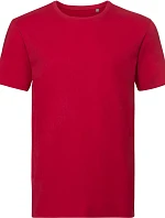 Russell Athletic 108M Pánske tričko Pure Organic 10.108M classic red