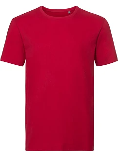 Russell Athletic 108M Pánske tričko Pure Organic 10.108M classic red