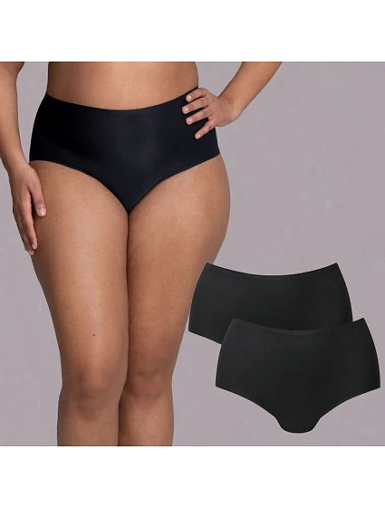 Essential vyšší kalhotky balení 2ks . model 19405343 černá - Anita Classix