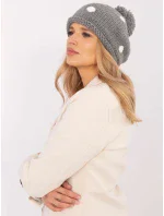 Czapka AT CZ model 20752313 szary - FPrice