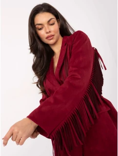 Kabát IT EN 5792.33 bordový